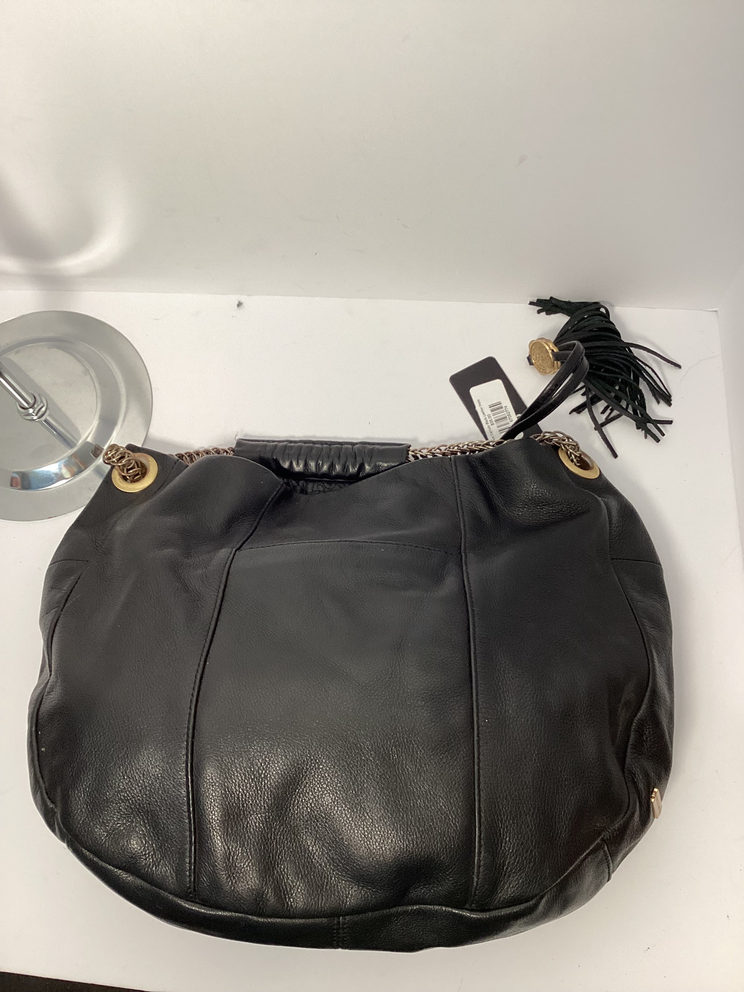 Vince Camuto Black Leather Hobo