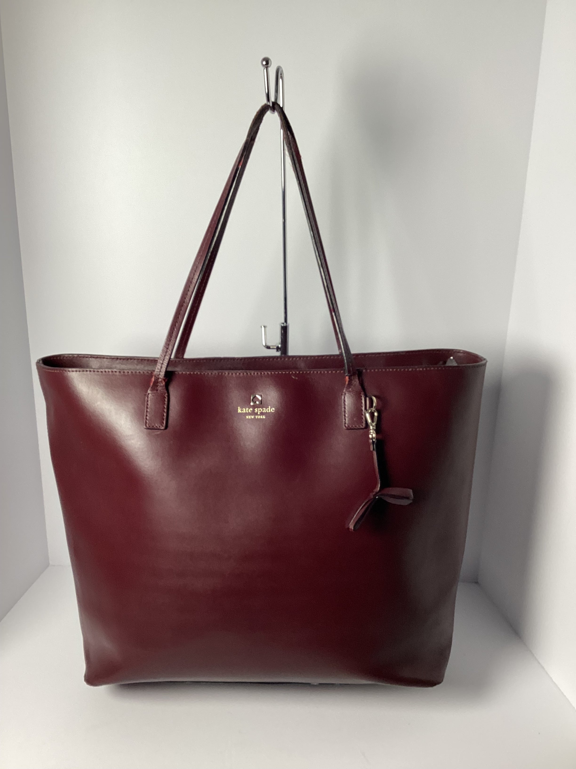 Kate Spade Leather Tote (Burgundy)