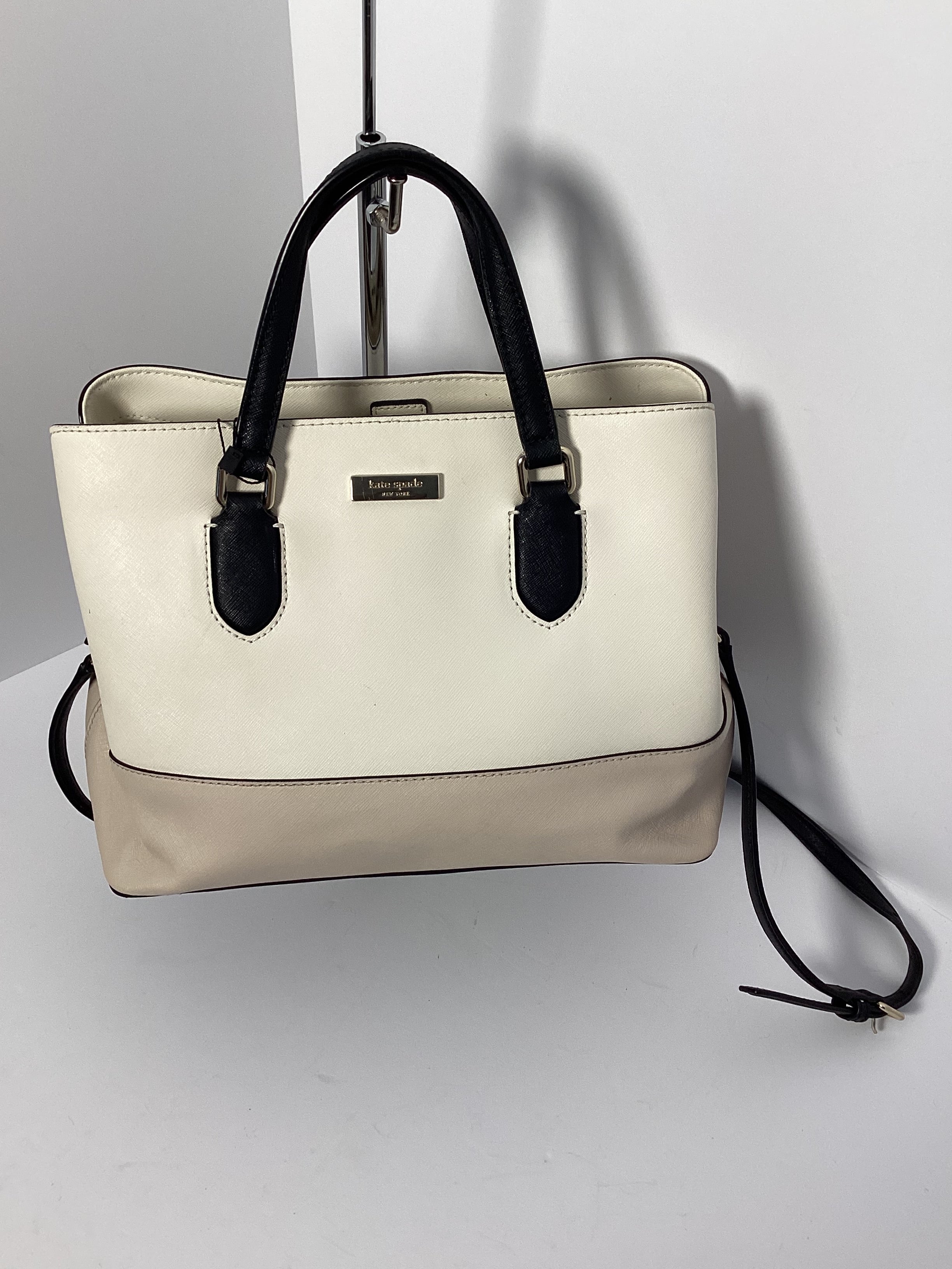 Kate Spade Canvas Tote Cream/Black