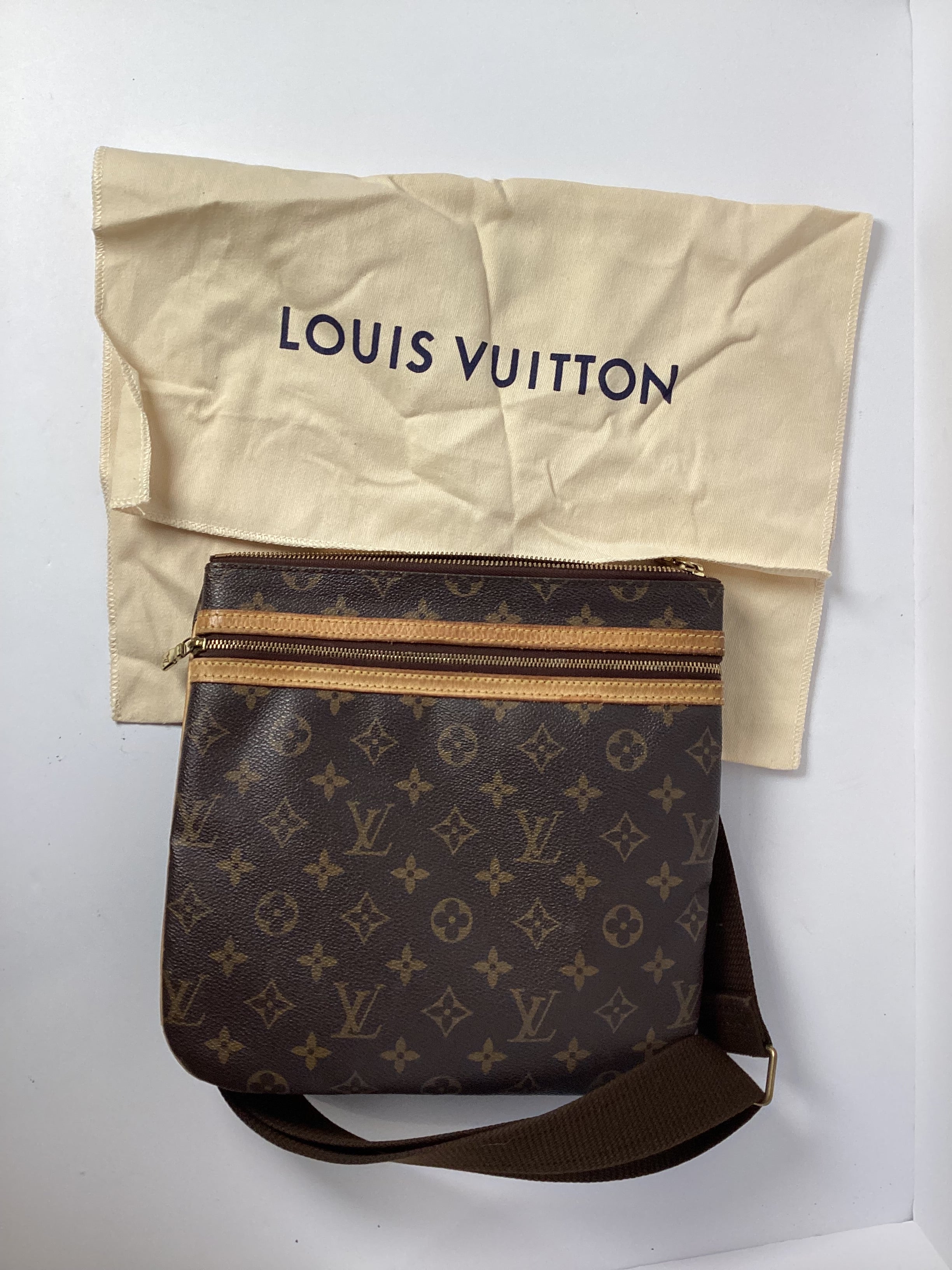 Louis Vuitton Monogram Pochette Bosphore GM Crossbody