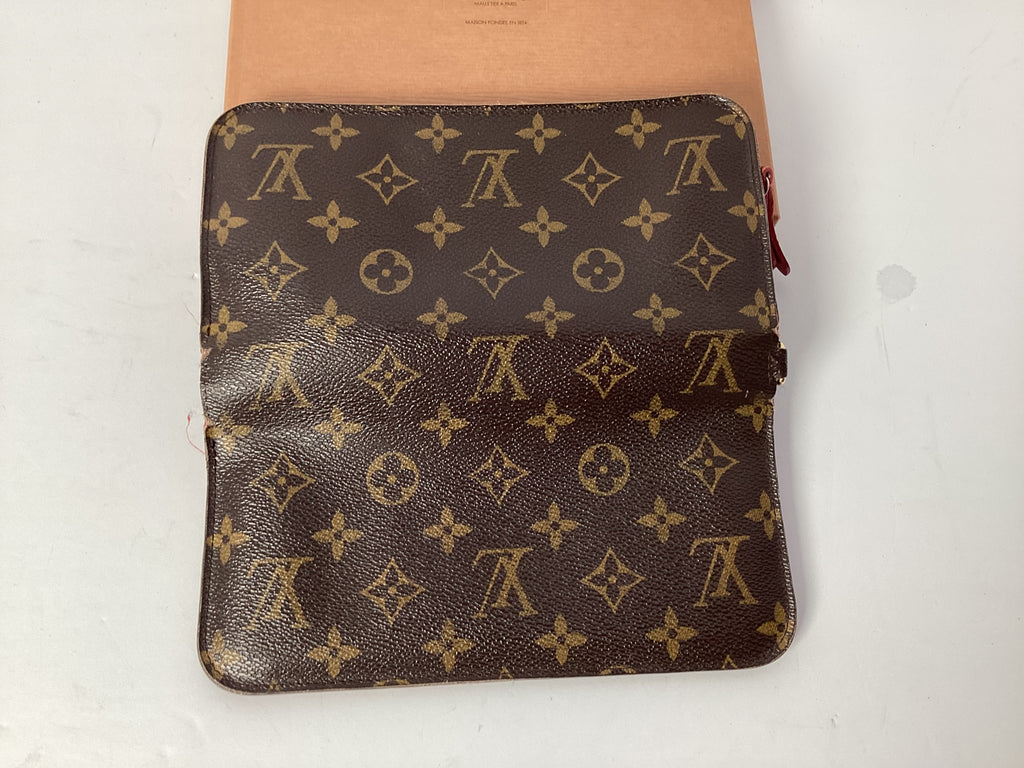 Louis Vuitton Monogram Ansolite Rouge Long Wallet