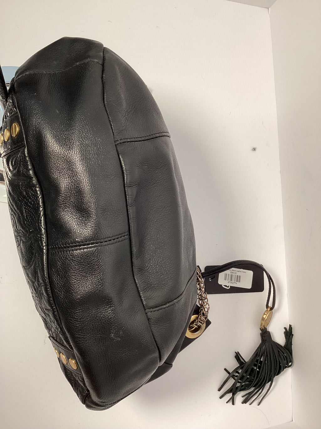 Vince Camuto Black Leather Hobo