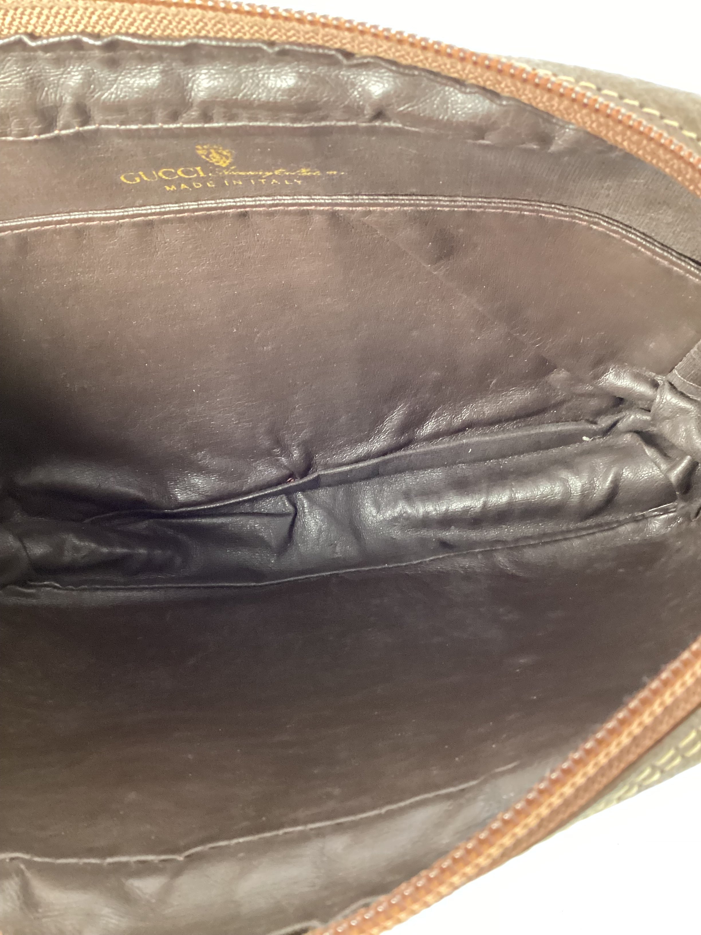 Gucci GG Supreme Clutch/Cosmetic Pouch