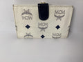 MCM Visetos Wallet (White/Cream)