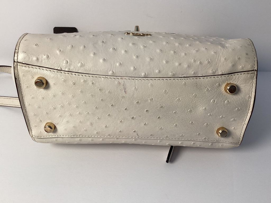 COACH OSTRICH HANDBAG