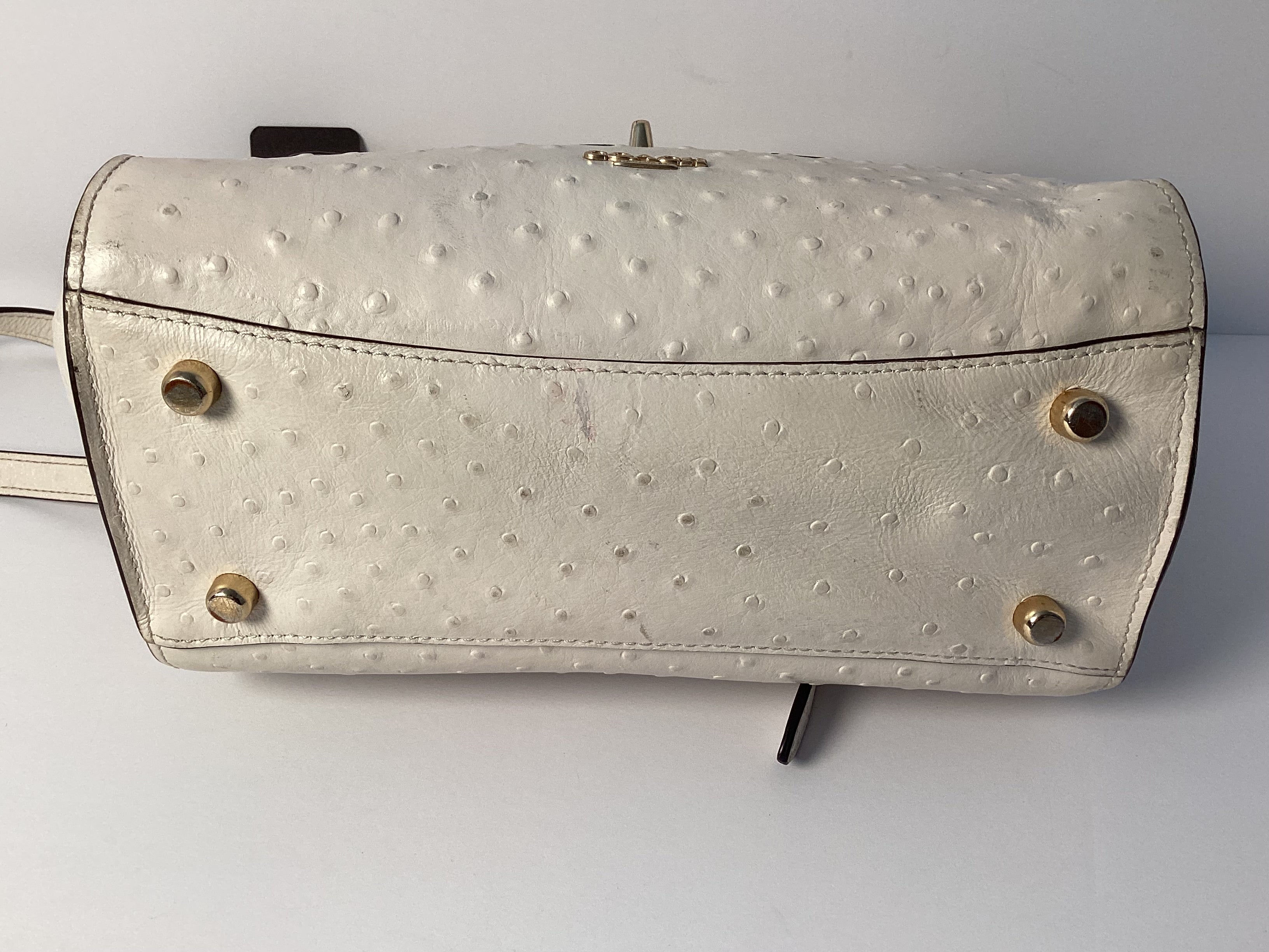 COACH OSTRICH HANDBAG