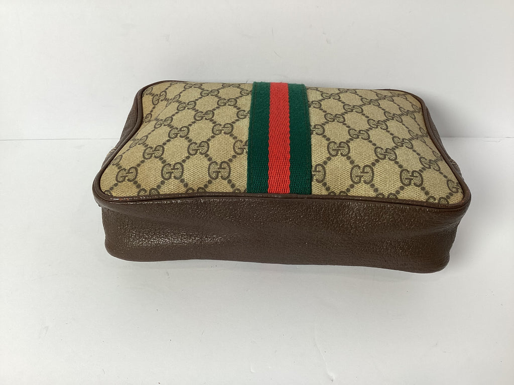 Gucci GG Supreme Clutch/Cosmetic Pouch