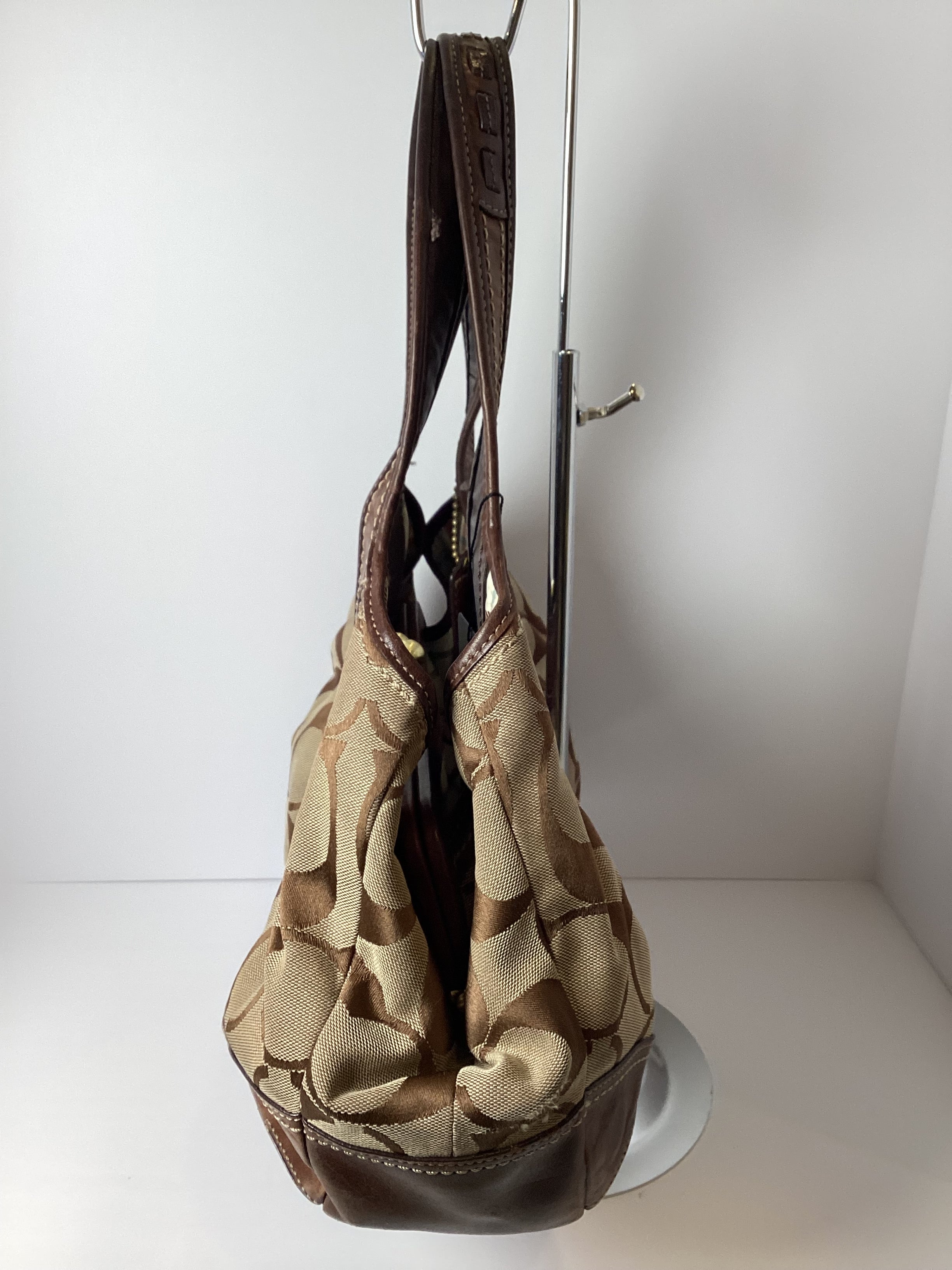 COACH VINTAGE KISSLOCK CC HANDBAG