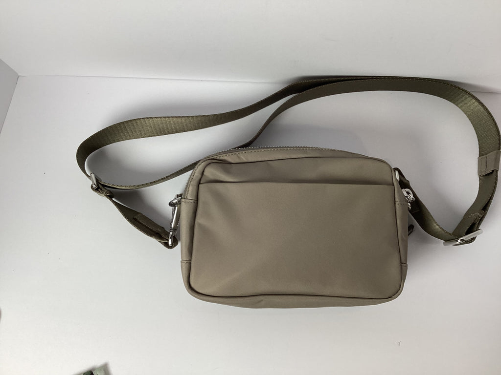 LULULEMON TAN CANVAS CROSSBODY