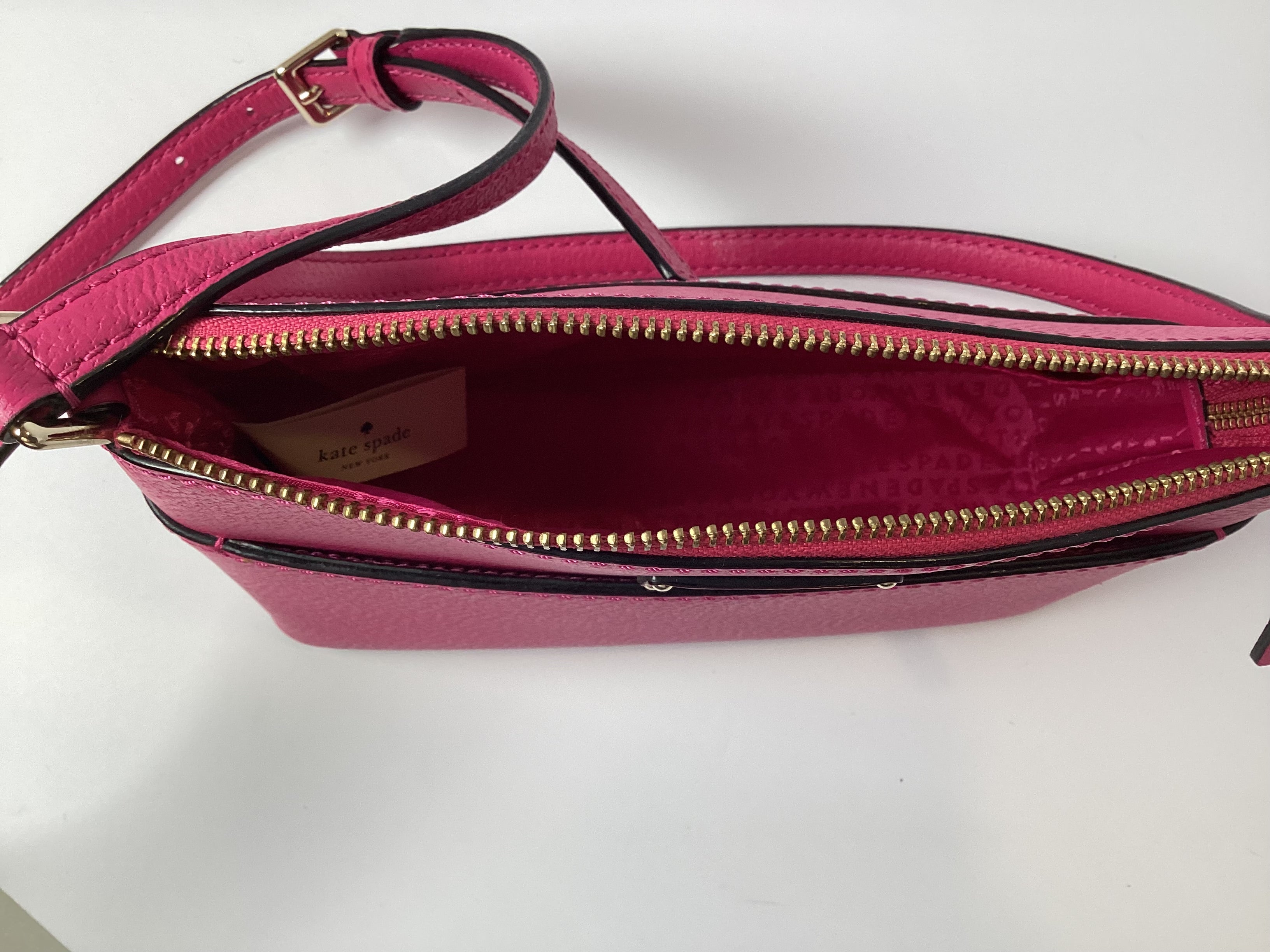 KATE SPADE CROSSBODY PINK LEATHER