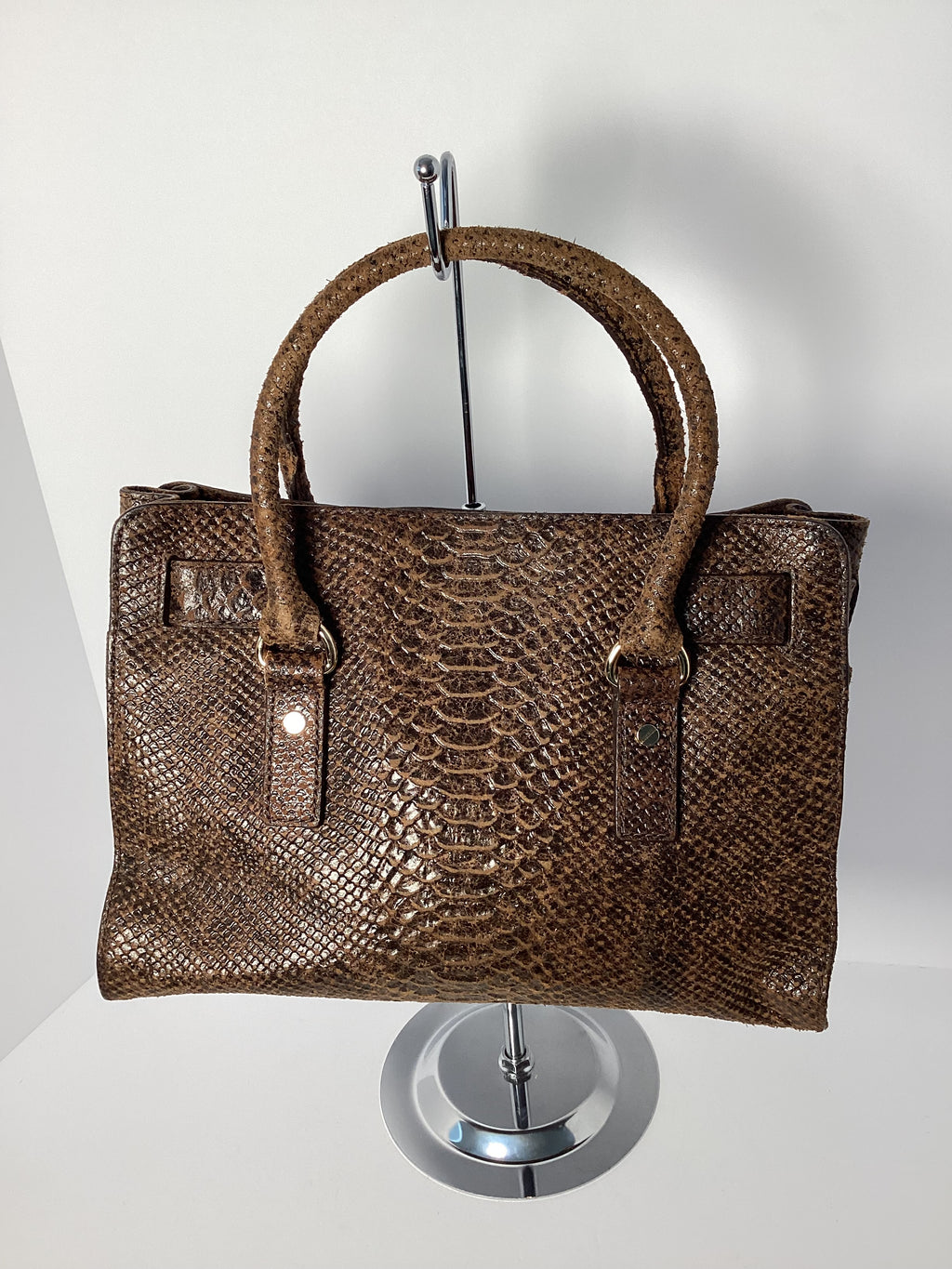 Michael Kors Hamilton Satchel Animal Print