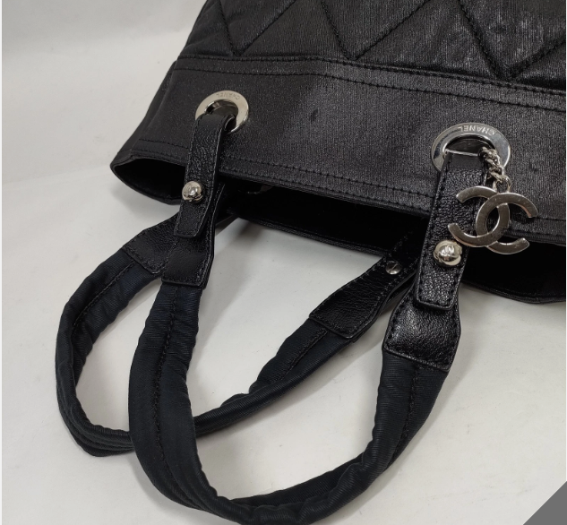 Chanel Quilted Leather Tote