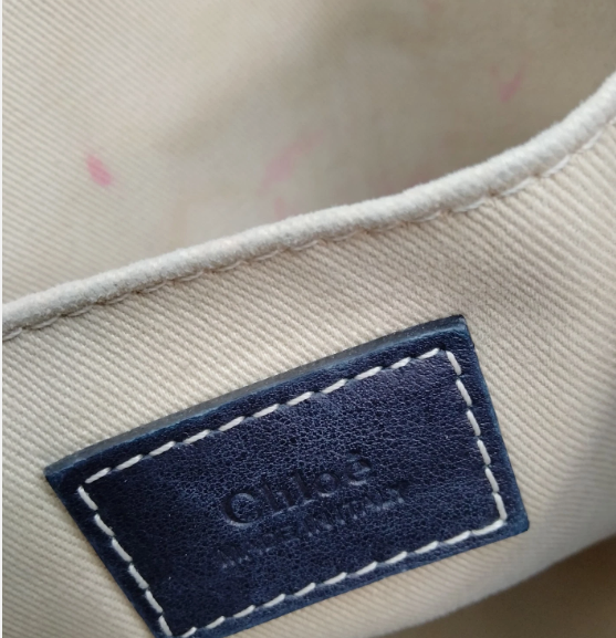 Chloe Tote Bag Beige Canvas
