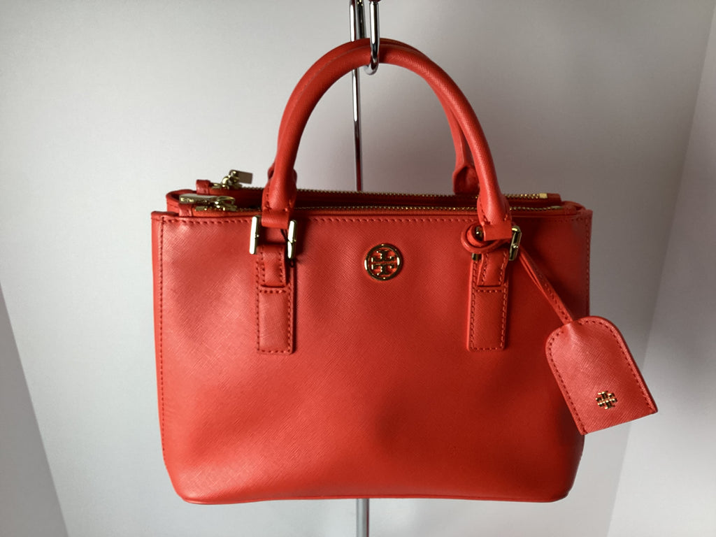 TORY BURCH ORANGE HANDBAG