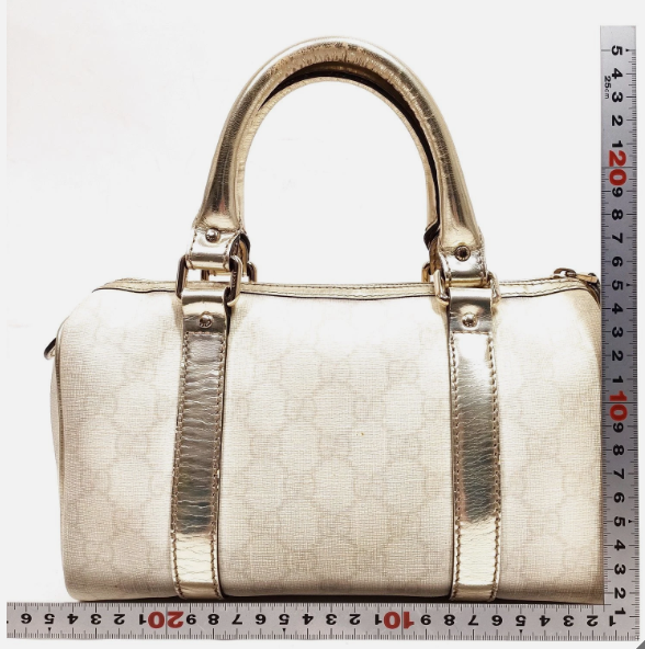 Gucci Hand Mini Boston Bag White