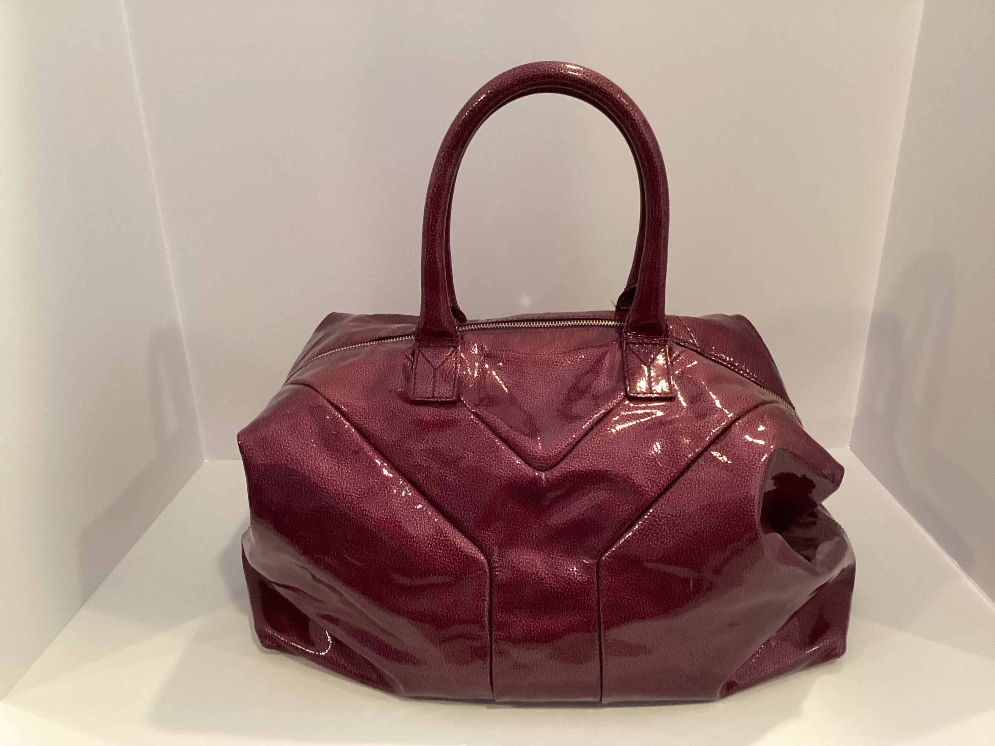 YSL Purple Handbag (Tote)