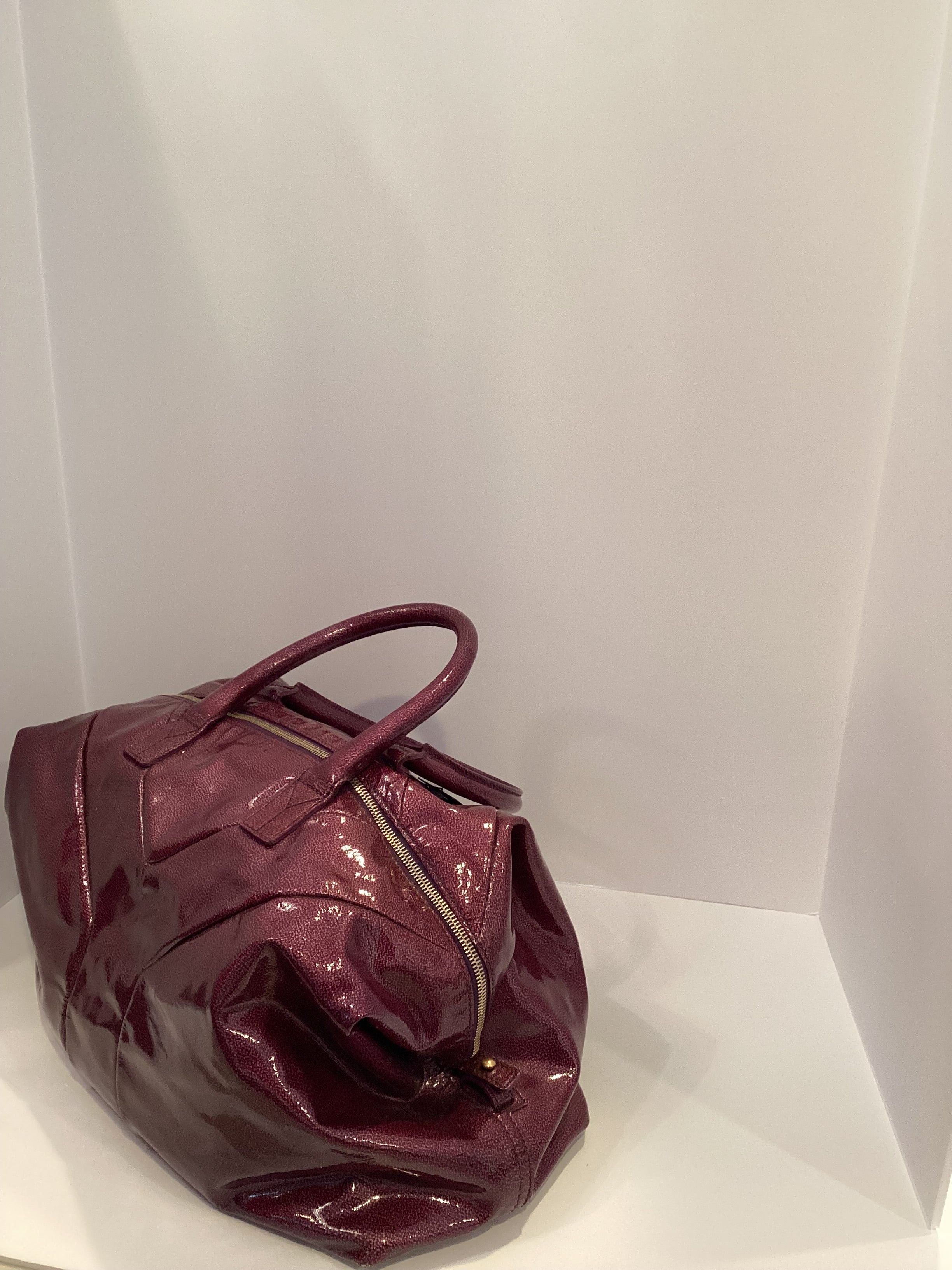 YSL Purple Handbag (Tote)