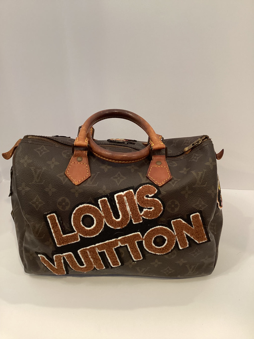 Louis Vuitton Monogram Speedy 30 Custom
