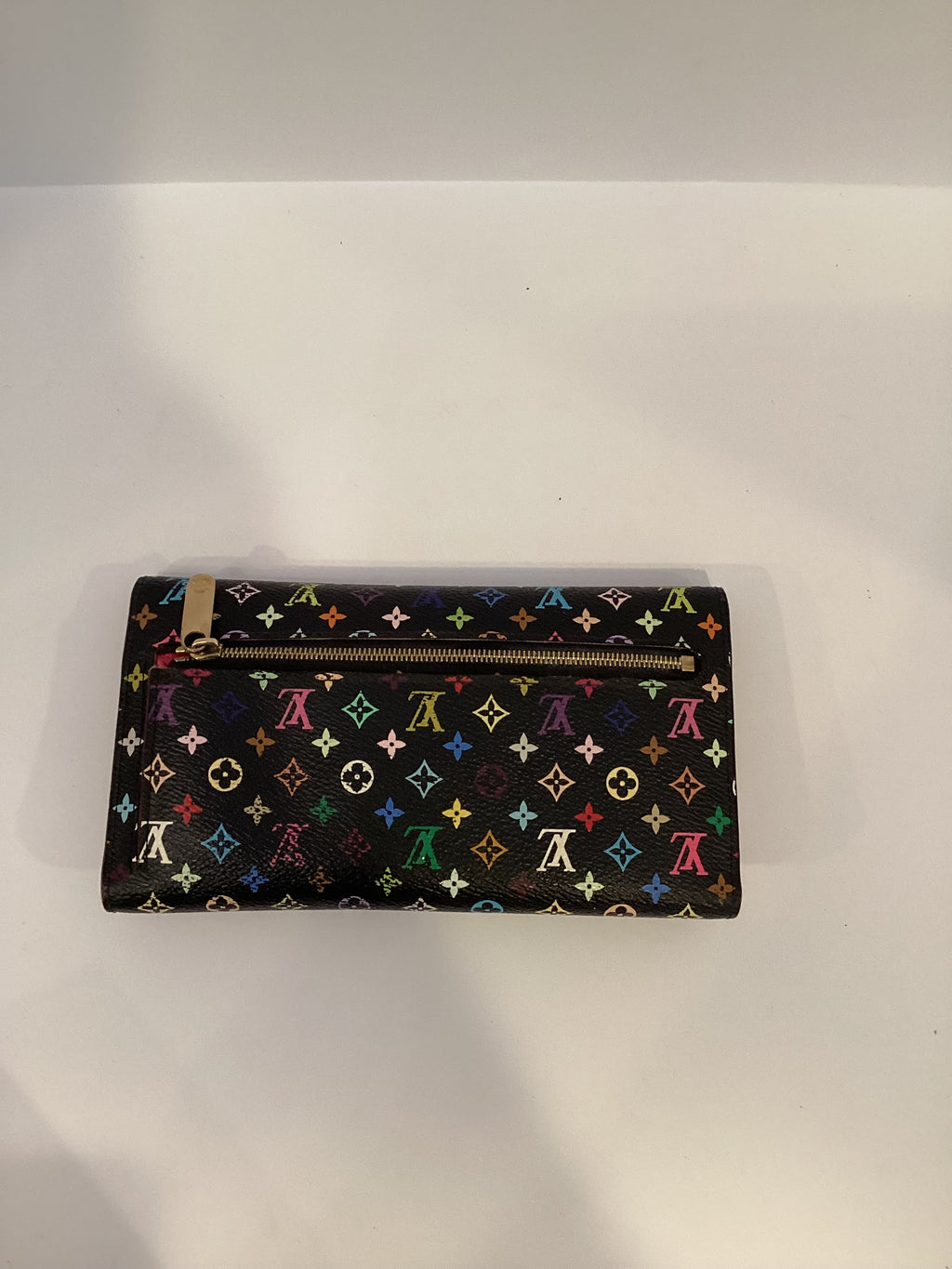Louis Vuitton Monogram Black Multicolor Wallet