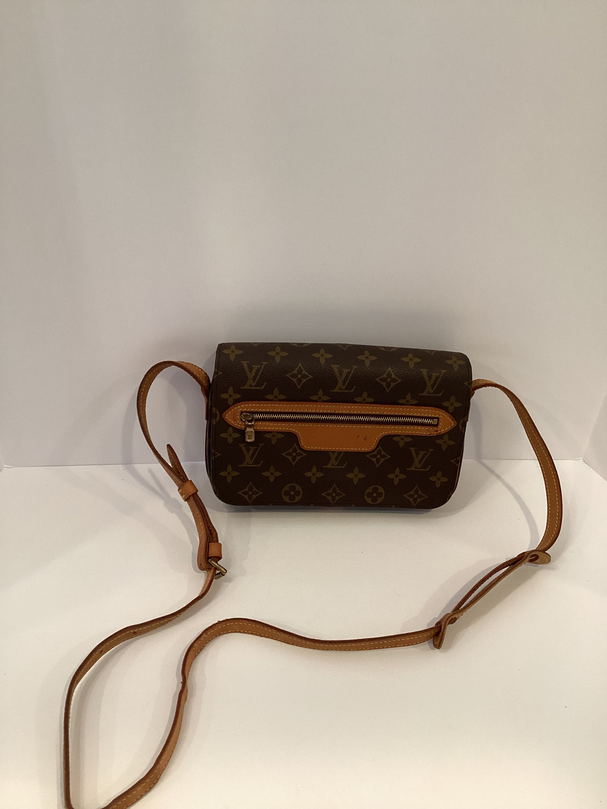Louis Vuitton Monogram Saint German Shoulder Bag W/Box