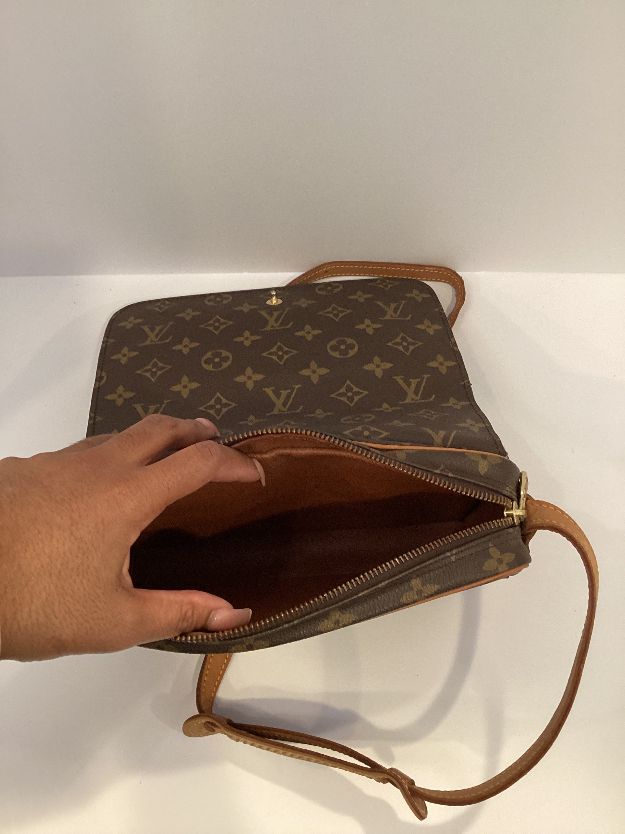 Louis Vuitton Monogram Saint German Shoulder Bag W/Box