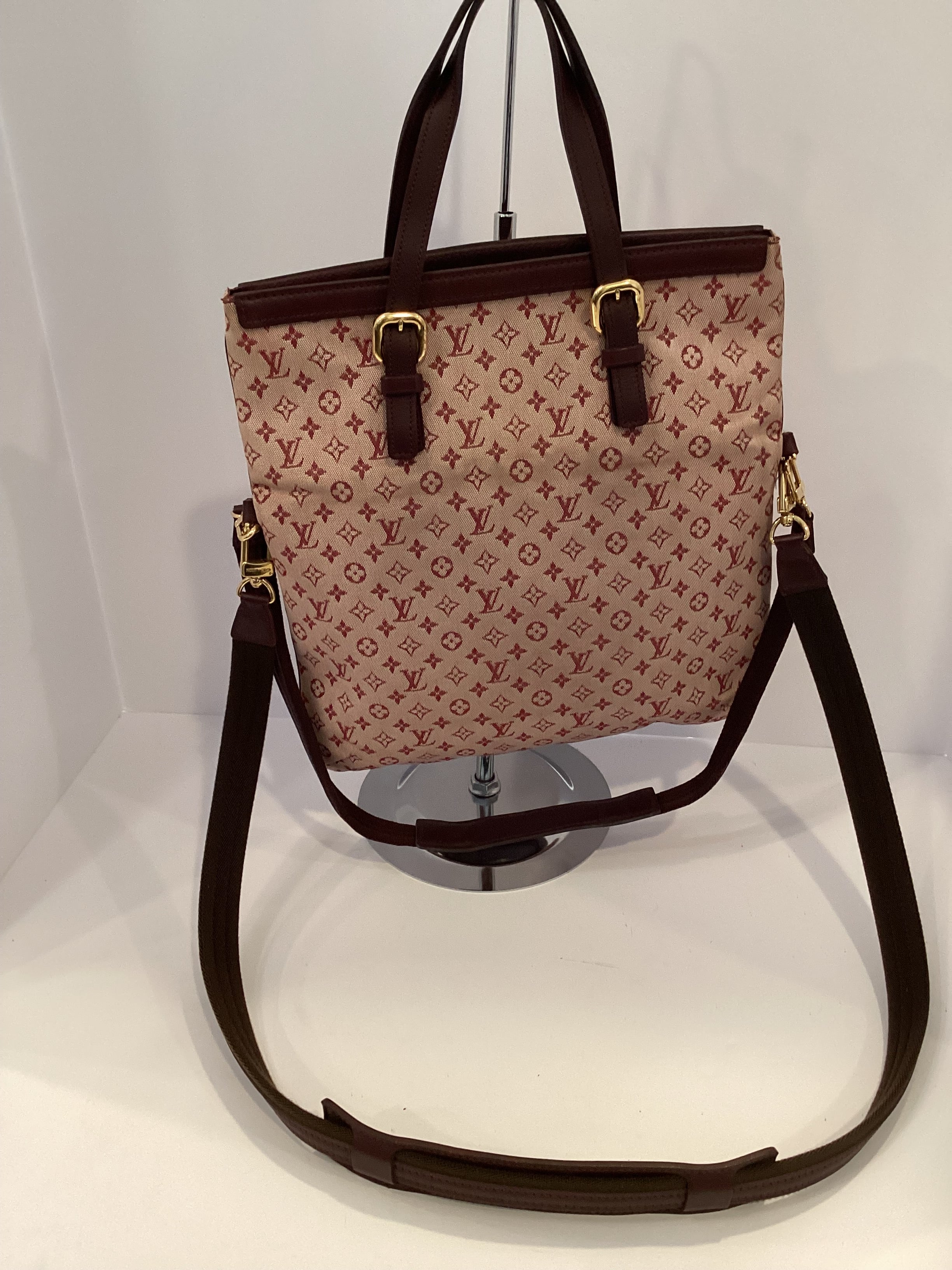 Louis Vuitton Mini Lin Francoise 3 way Hand Shoulder Bag