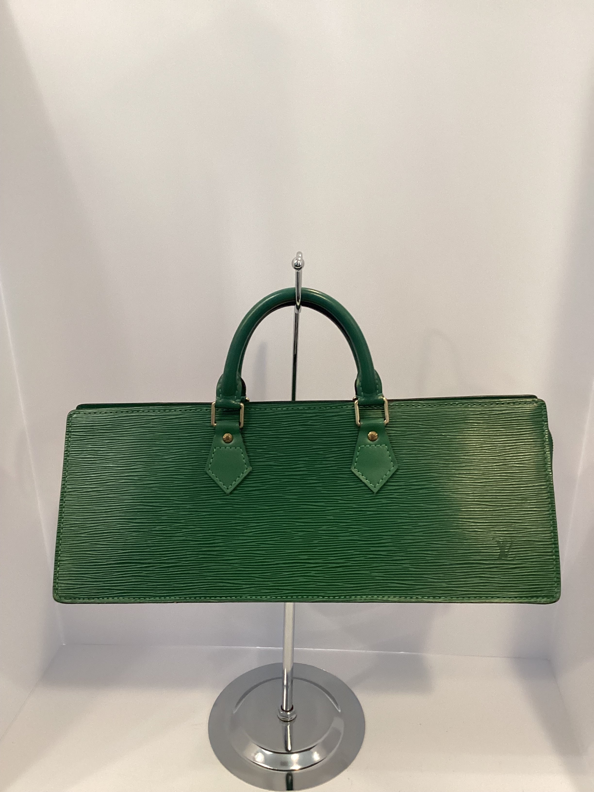 Louis Vuitton Green Epi Triangle