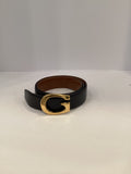 Gucci Belt Vintage (Gold G Buckle)