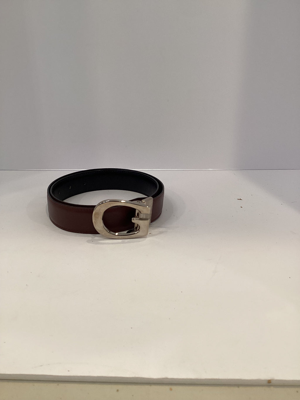 Gucci Belt Vintage (Silver G Buckle)