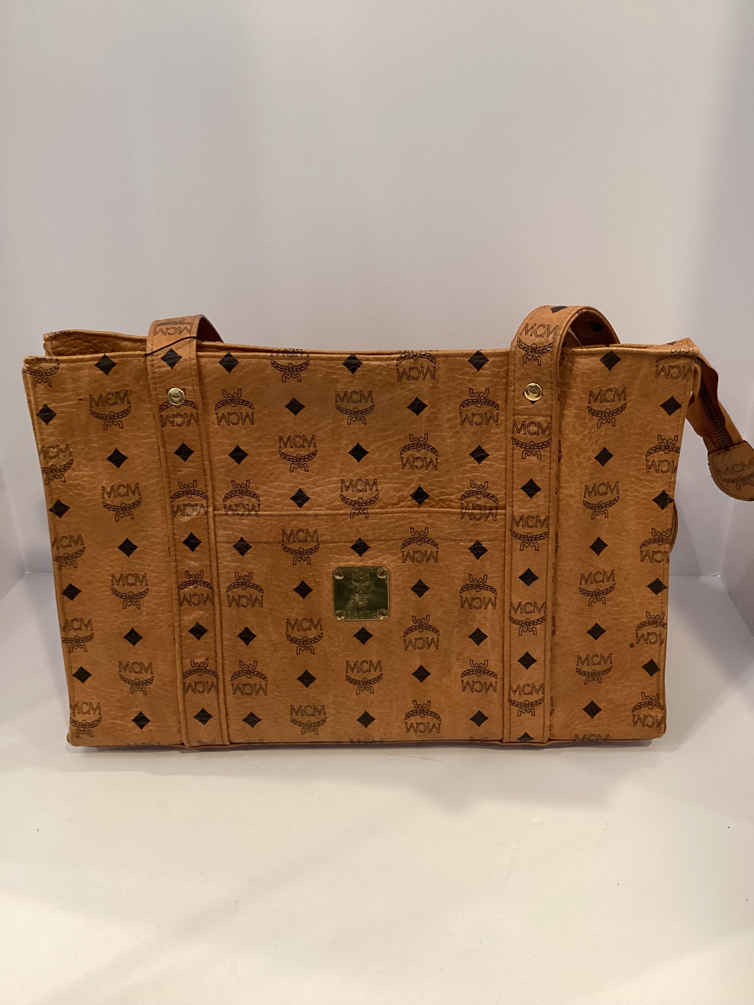 MCM Visetos Tote Bag