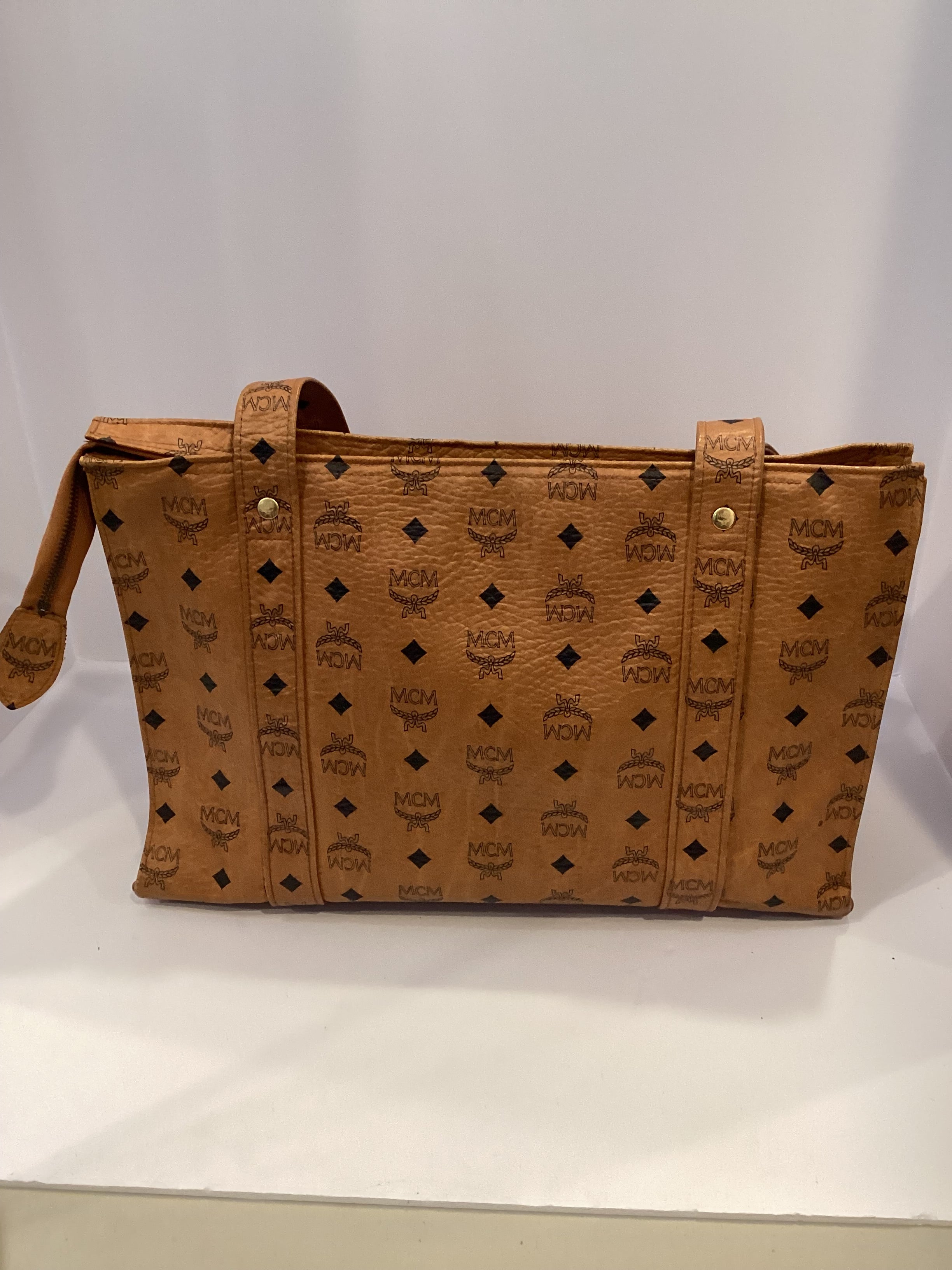 MCM Visetos Tote Bag
