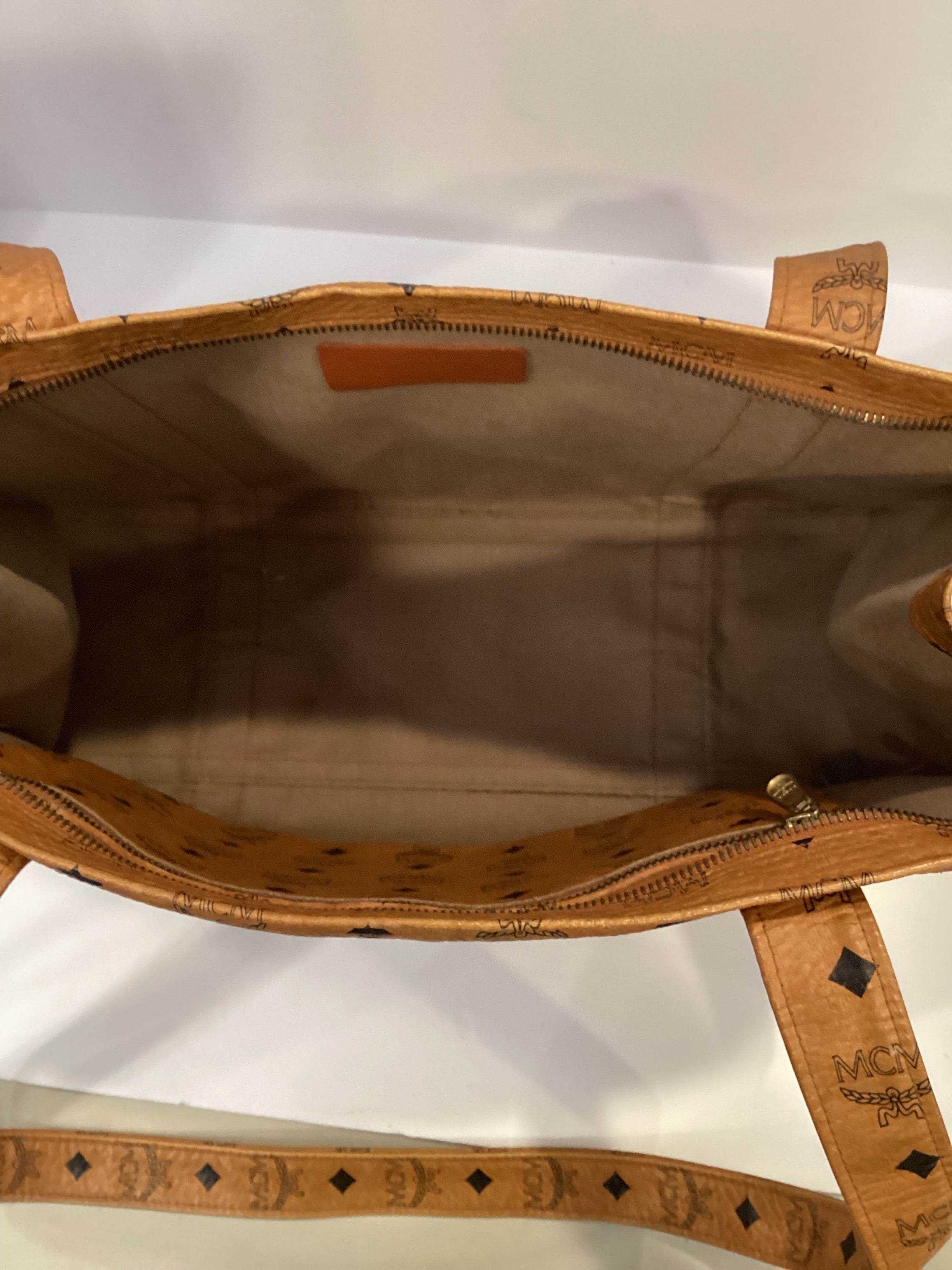 MCM Visetos Tote Bag
