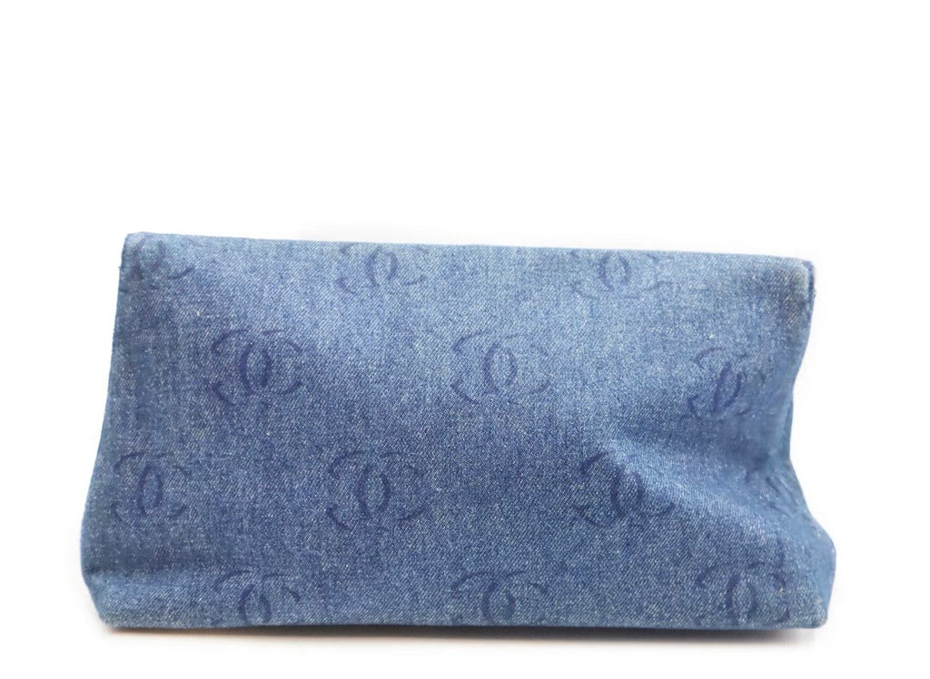 Chanel Denim Clutch