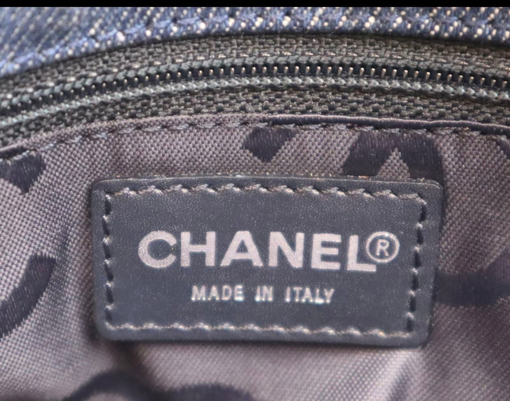 Chanel Denim Clutch