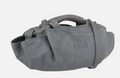 LOEWE Anagram Shoulder Bag Leather Silver