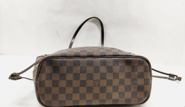 Louis Vuitton LV Tote Bag Neverfull PM Brown Damier