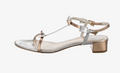 Christian Dior  Leather T-Strap Sandals