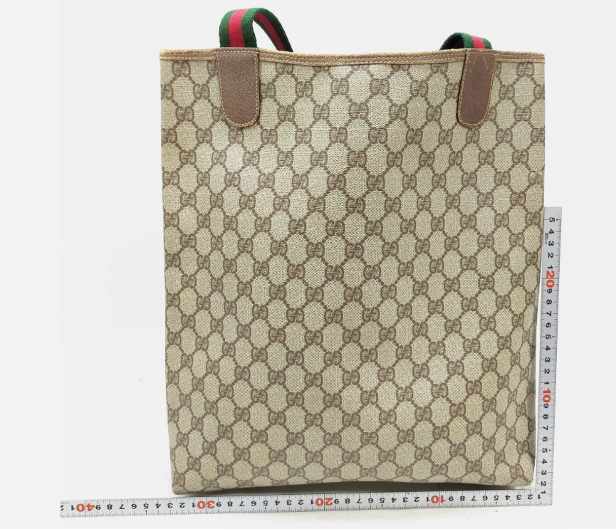 Gucci GG Supreme Web Tote (Vintage Style)
