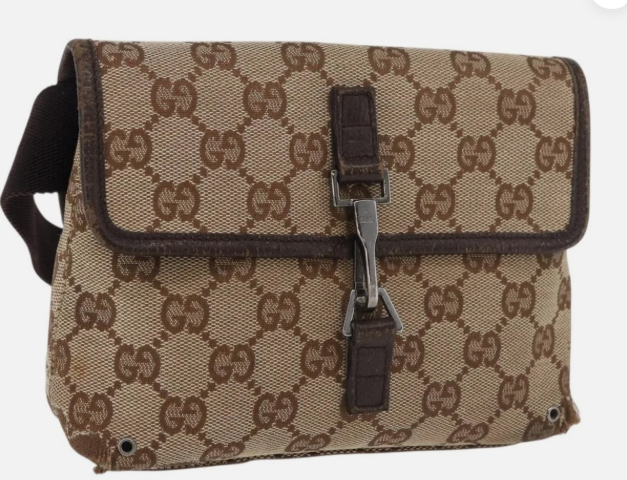 Gucci GG Monogram Canvas Waist Bag