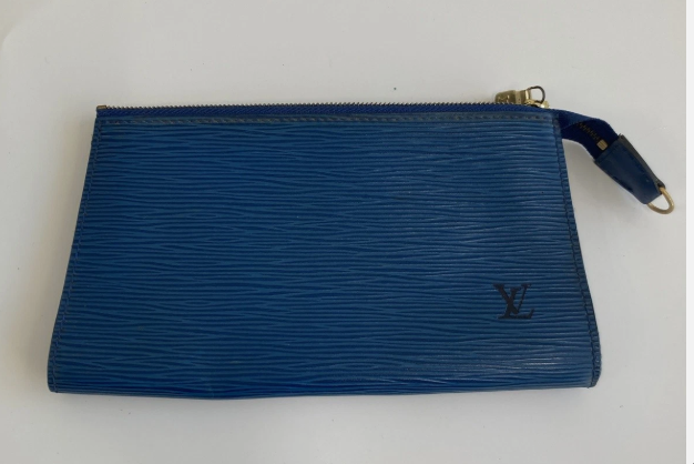 Louis Vuitton Epi Blue Pochette
