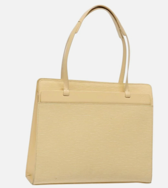 Louis Vuitton Yellow Epi Shoulder Tote